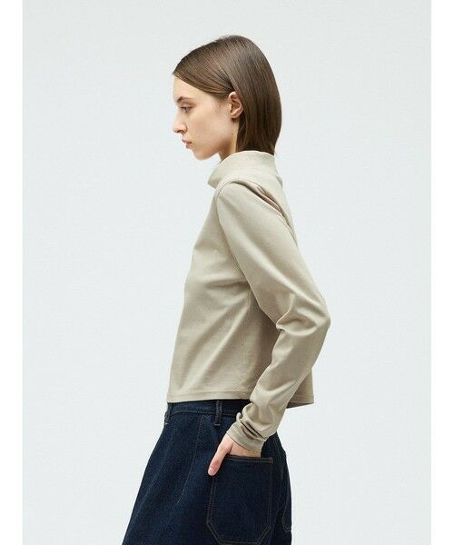 mizuiro ind / ミズイロインド カットソー | mizuiro ind モックネックTシャツ | 詳細12
