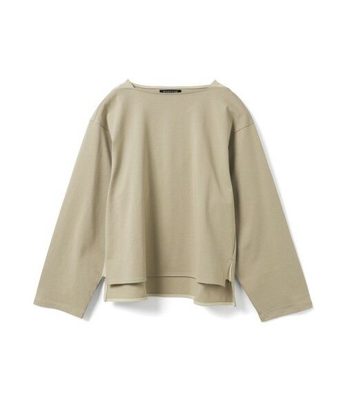 mizuiro ind / ミズイロインド カットソー | mizuiro ind バスクシャツ（ベージュ(color20)）