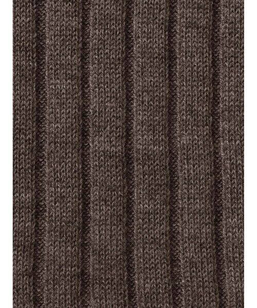 mizuiro ind / ミズイロインド ニット・セーター | mizuiro ind ワイドリブハイネックプルオーバー | 詳細1