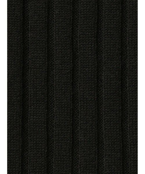 mizuiro ind / ミズイロインド ニット・セーター | mizuiro ind ワイドリブハイネックプルオーバー | 詳細4
