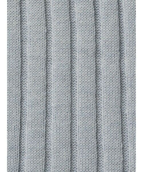 mizuiro ind / ミズイロインド ニット・セーター | mizuiro ind ワイドリブハイネックプルオーバー | 詳細5