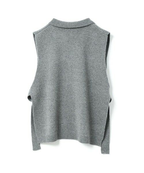 mizuiro ind / ミズイロインド ベスト | mizuiro ind スキッパーニットベスト | 詳細13