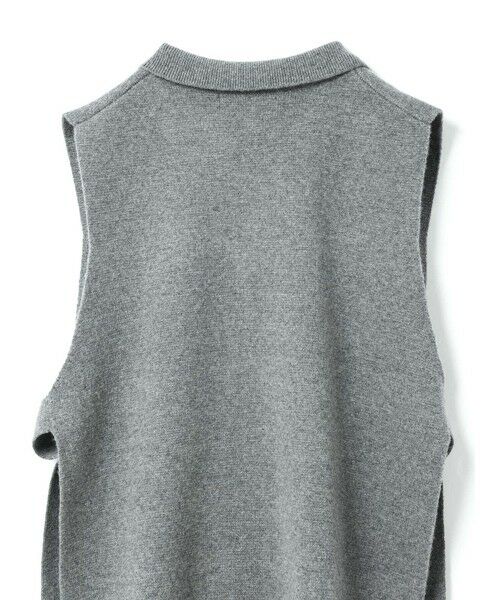 mizuiro ind / ミズイロインド ベスト | mizuiro ind スキッパーニットベスト | 詳細14