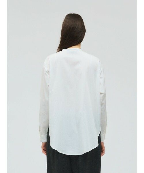 mizuiro ind / ミズイロインド シャツ・ブラウス | mizuiro ind リボンタイロングシャツ | 詳細13
