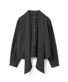 mizuiro ind / ミズイロインド シャツ・ブラウス | mizuiro ind ロングタイカラーシャツ