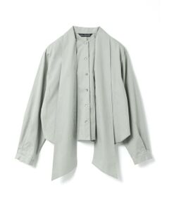 mizuiro ind / ミズイロインド シャツ・ブラウス | mizuiro ind ロングタイカラーシャツ