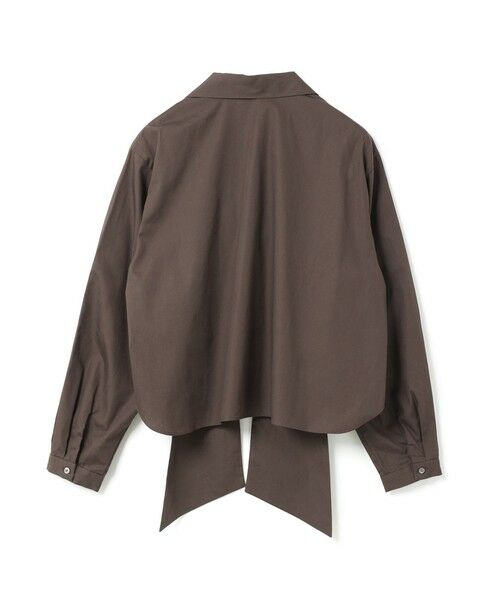 mizuiro ind / ミズイロインド シャツ・ブラウス | mizuiro ind ロングタイカラーシャツ | 詳細4