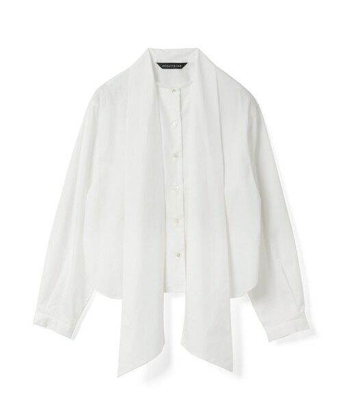 mizuiro ind / ミズイロインド シャツ・ブラウス | mizuiro ind ロングタイカラーシャツ | 詳細7