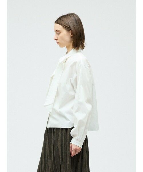 mizuiro ind / ミズイロインド シャツ・ブラウス | mizuiro ind ロングタイカラーシャツ | 詳細10