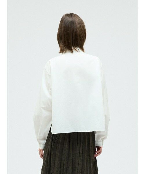 mizuiro ind / ミズイロインド シャツ・ブラウス | mizuiro ind ロングタイカラーシャツ | 詳細11