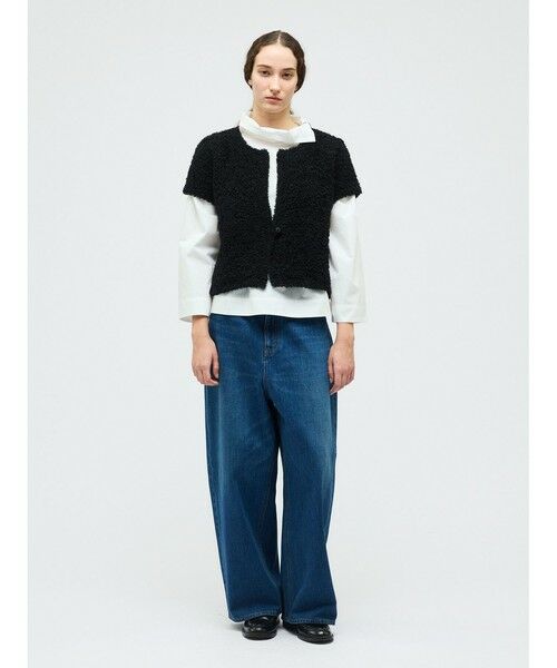 mizuiro ind / ミズイロインド シャツ・ブラウス | mizuiro ind ハイネックシャツ | 詳細16