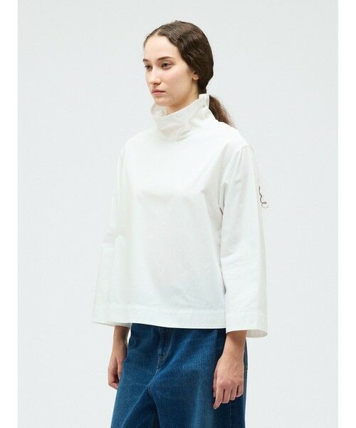 mizuiro ind / ミズイロインド シャツ・ブラウス | mizuiro ind ハイネックシャツ | 詳細9
