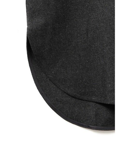 mizuiro ind / ミズイロインド ドレス | mizuiro ind ウールブレンドスタンドカラーシャツワンピース | 詳細16