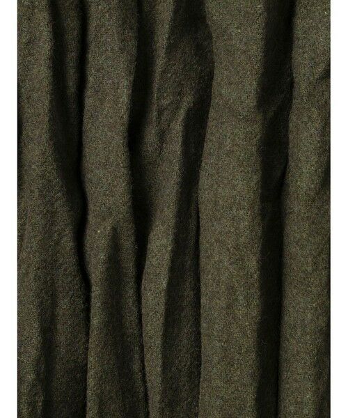 mizuiro ind / ミズイロインド ミニ・ひざ丈スカート | mizuiro ind ウールブレンドティアードワッシャースカート | 詳細2