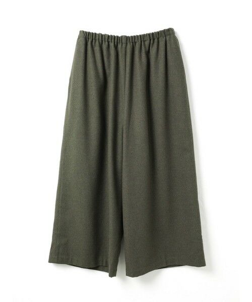 mizuiro ind / ミズイロインド その他パンツ | mizuiro ind ウールブレンドワイドイージーパンツ（ブラウン(color44)）