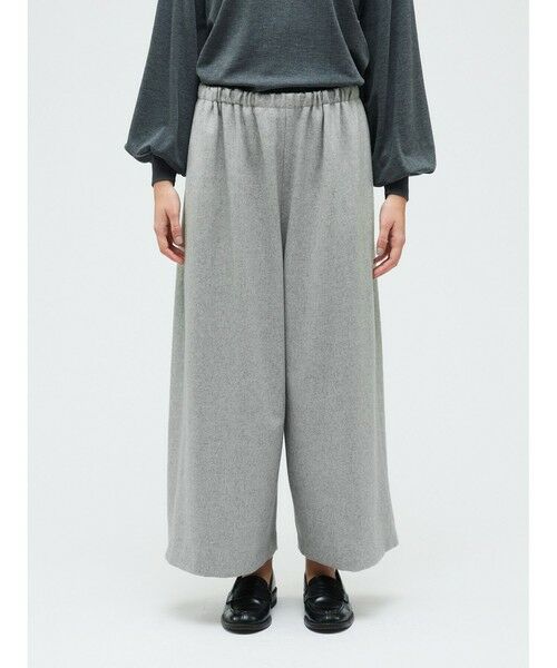 mizuiro ind / ミズイロインド その他パンツ | mizuiro ind ウールブレンドワイドイージーパンツ | 詳細9