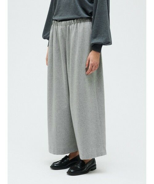 mizuiro ind / ミズイロインド その他パンツ | mizuiro ind ウールブレンドワイドイージーパンツ | 詳細10