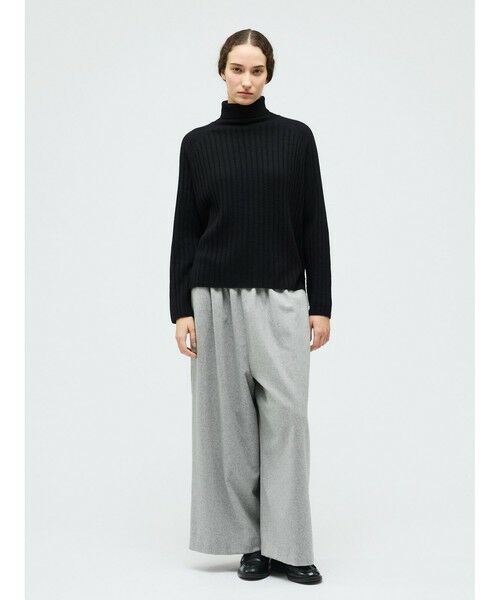 mizuiro ind / ミズイロインド その他パンツ | mizuiro ind ウールブレンドワイドイージーパンツ | 詳細14