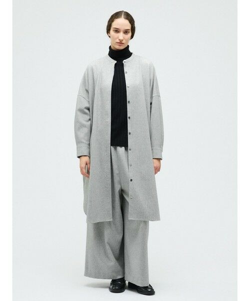 mizuiro ind / ミズイロインド その他パンツ | mizuiro ind ウールブレンドワイドイージーパンツ | 詳細15