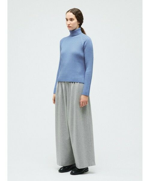 mizuiro ind / ミズイロインド その他パンツ | mizuiro ind ウールブレンドワイドイージーパンツ | 詳細5