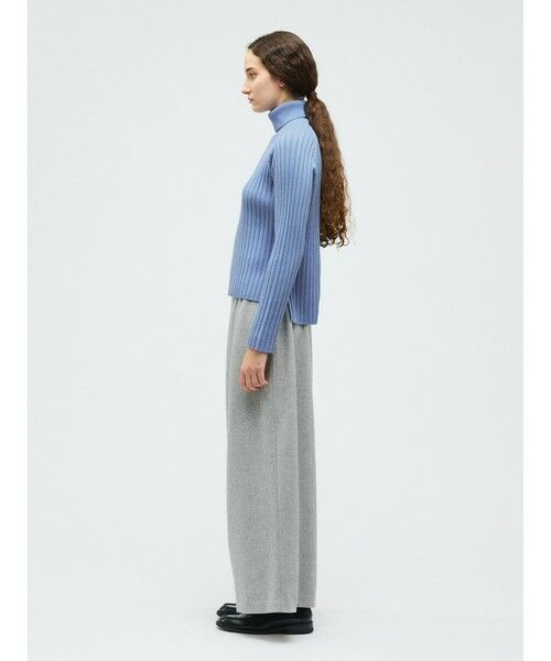 mizuiro ind / ミズイロインド その他パンツ | mizuiro ind ウールブレンドワイドイージーパンツ | 詳細6