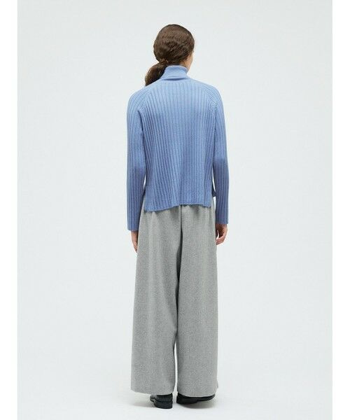 mizuiro ind / ミズイロインド その他パンツ | mizuiro ind ウールブレンドワイドイージーパンツ | 詳細7