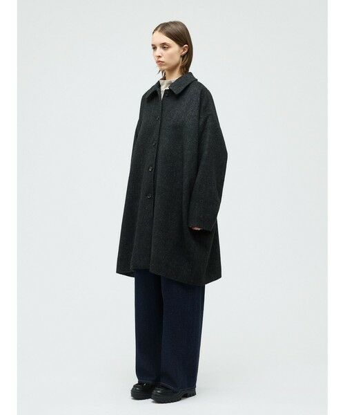 mizuiro ind / ミズイロインド その他アウター | mizuiro ind ウールブレンドワイドコート | 詳細5