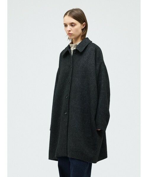 mizuiro ind / ミズイロインド その他アウター | mizuiro ind ウールブレンドワイドコート | 詳細8