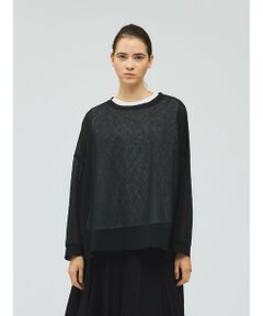 mizuiro ind / ミズイロインド カットソー | mizuiro ind ワッシャーボイルワイドプルオーバー