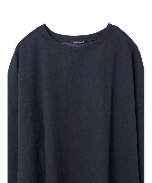 mizuiro ind / ミズイロインド カットソー | mizuiro ind ワッシャーボイルワイドプルオーバー | 詳細3