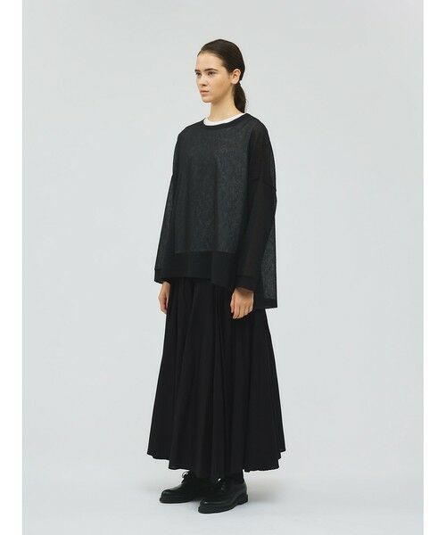 mizuiro ind / ミズイロインド カットソー | mizuiro ind ワッシャーボイルワイドプルオーバー | 詳細17