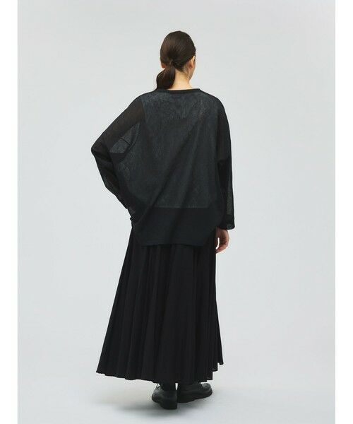 mizuiro ind / ミズイロインド カットソー | mizuiro ind ワッシャーボイルワイドプルオーバー | 詳細19