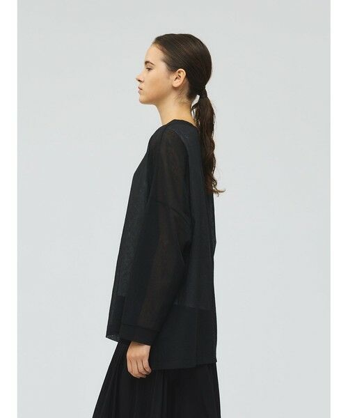 mizuiro ind / ミズイロインド カットソー | mizuiro ind ワッシャーボイルワイドプルオーバー | 詳細14