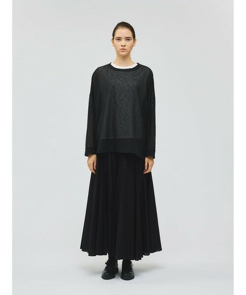 mizuiro ind / ミズイロインド カットソー | mizuiro ind ワッシャーボイルワイドプルオーバー | 詳細16