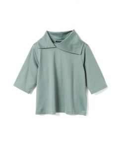 mizuiro ind / ミズイロインド カットソー | mizuiro ind アシンメトリーカラープルオーバー