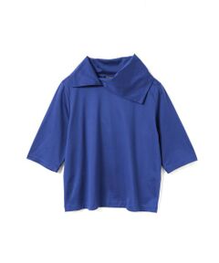 mizuiro ind / ミズイロインド カットソー | mizuiro ind アシンメトリーカラープルオーバー