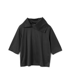 mizuiro ind / ミズイロインド カットソー | mizuiro ind アシンメトリーカラープルオーバー