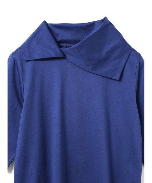 mizuiro ind / ミズイロインド カットソー | mizuiro ind アシンメトリーカラープルオーバー | 詳細3