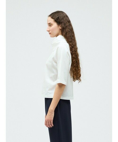 mizuiro ind / ミズイロインド カットソー | mizuiro ind アシンメトリーカラープルオーバー | 詳細11