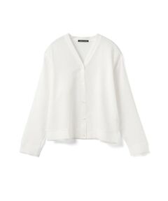 mizuiro ind / ミズイロインド カーディガン・ボレロ | mizuiro ind ワッシャーボイルVネックカーディガン