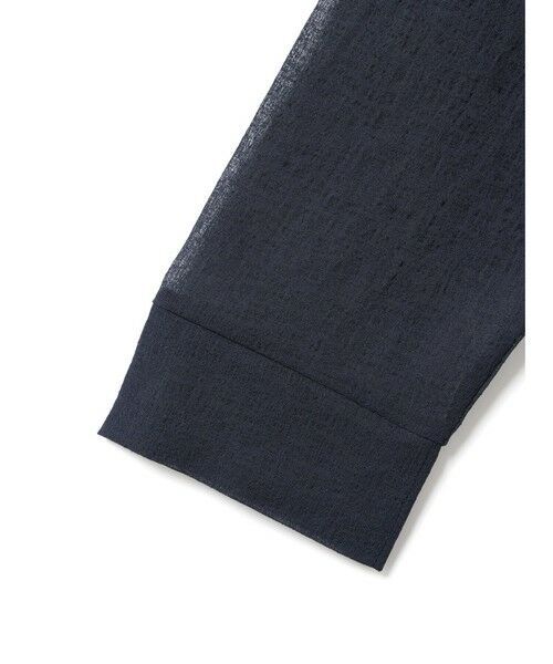 mizuiro ind / ミズイロインド カーディガン・ボレロ | mizuiro ind ワッシャーボイルVネックカーディガン | 詳細12