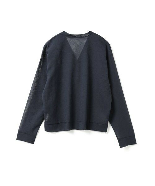 mizuiro ind / ミズイロインド カーディガン・ボレロ | mizuiro ind ワッシャーボイルVネックカーディガン | 詳細13
