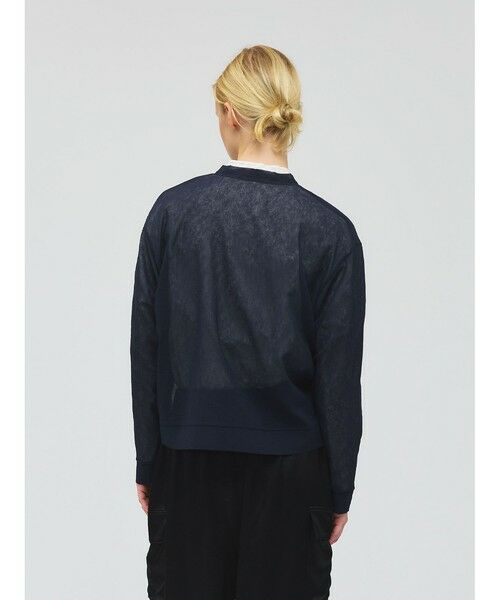 mizuiro ind / ミズイロインド カーディガン・ボレロ | mizuiro ind ワッシャーボイルVネックカーディガン | 詳細5