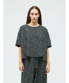 mizuiro ind / ミズイロインド カットソー | mizuiro ind プリントワイドプルオーバー