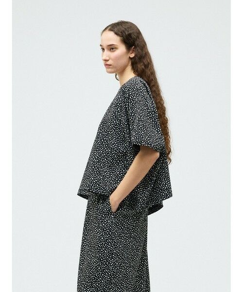 mizuiro ind / ミズイロインド カットソー | mizuiro ind プリントワイドプルオーバー | 詳細4