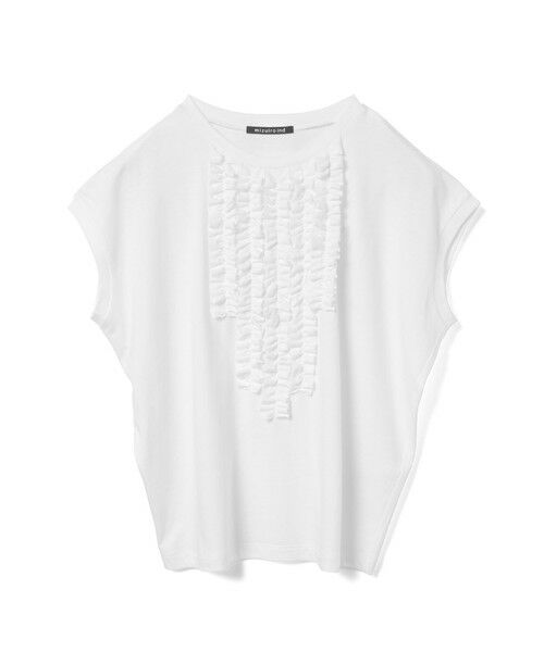 mizuiro ind / ミズイロインド カットソー | mizuiro ind フレンチスリーブフリルプルオーバー | 詳細7