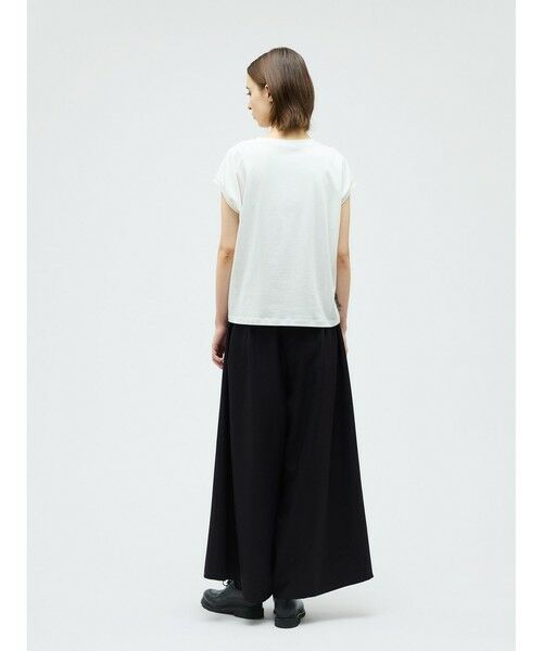 mizuiro ind / ミズイロインド カットソー | mizuiro ind フレンチスリーブフリルプルオーバー | 詳細15