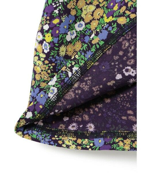 mizuiro ind / ミズイロインド カットソー | mizuiro ind フラワープリントTシャツ | 詳細4