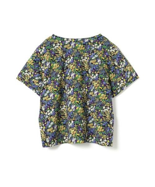 mizuiro ind / ミズイロインド カットソー | mizuiro ind フラワープリントTシャツ | 詳細5