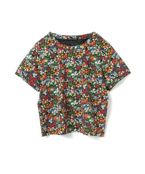 mizuiro ind / ミズイロインド カットソー | mizuiro ind フラワープリントTシャツ | 詳細7